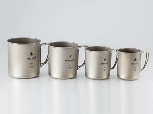 Snow Peak Single Wall Titanium Mug 單層鈦杯 300ml